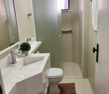 Andorinha Apartamento | Apto 3 dorm completo - 100m Praia - Meia Praia