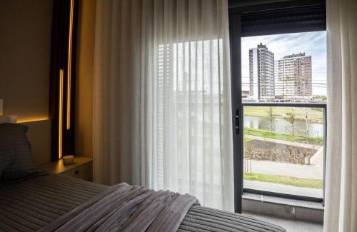 Sao Goncalo Apartamento | Apto 306 Inn com vista Parque Una e garagem