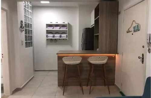 Aparecida Apartamento | Apto aconchegante e bem localizado com ar e wi-fi