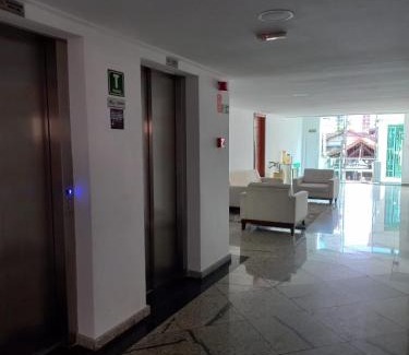 Vila Assuncao Apartamento | Apto Alto padrão com grande sacada 1 quadra e meia da Praia (Ocian)