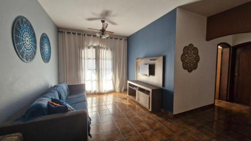 Parque Enseada Apartamento | Apto amplo, arejado e mobiliado na Praia da Enseada-Guarujá