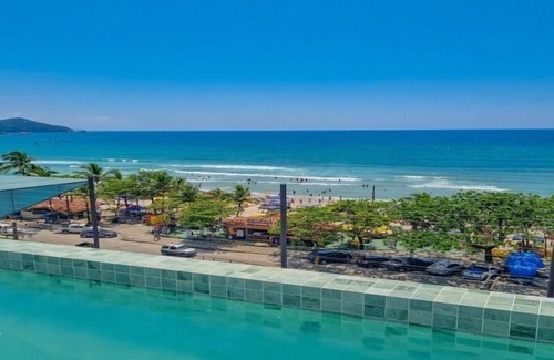 Praia Grande Apartamento | APTO BAMBU PISCINA BORDA INFINITA