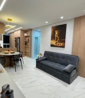 Piratuba Apartamento | Apto Boca de Leão- 2 Quartos, Apto todo climatizado - moderno, confortável, à 150m do Parque Termal!