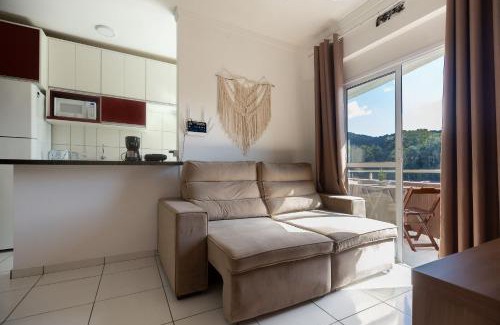 Estufa II Apartamento | Apto c/churrasq. próximo a orla Ubatuba-SP CDV042