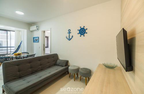 Jurere Internacional Apartamento | Apto c/Churrasqueira 450m da Praia PNM0202