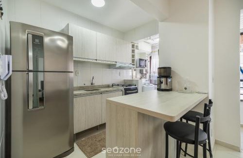 Jurere Internacional Apartamento | Apto c/Churrasqueira 450m da Praia PNM0202