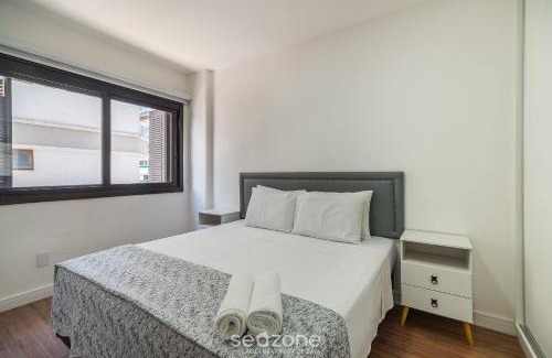 Jurere Internacional Apartamento | Apto c/Churrasqueira 450m da Praia PNM0202
