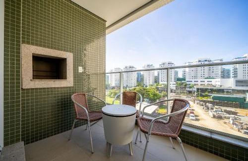 Itajai Apartamento | Apto charmoso c/varanda a 150m da praia ABC0403