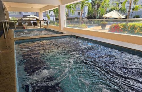 Pousada do Rio Quente Apartamento | Apto com 2 suítes e ótima área de lazer - até 10 pessoas