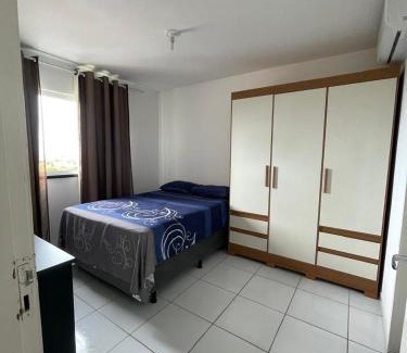 Beberibe Apartamento | Apto com Ar com vista para praia de Morro Branco - Fortaleza