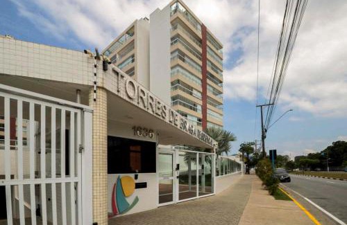 Vila Clais Apartamento | Apto com lazer completo a 500m da Praia da Enseada