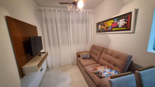 Mirim Apartamento | Apto com Linda Vista para o Mar