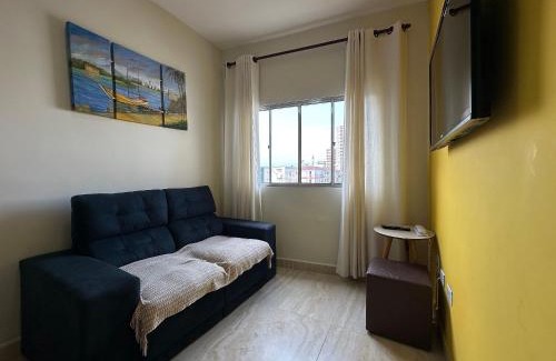 Aviacao Casa | Apto com Sacada e Wi-Fi – 5 min da Praia!