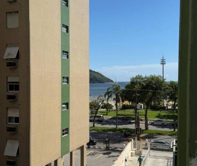 Aparecida Apartamento | Apto com vaga na garagem, frente praia, tudo perto