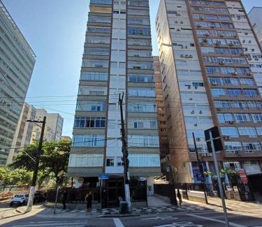 Embare Apartamento | Apto com vista ao mar deslumbrante em Santos