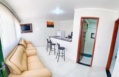 Monte Castelo Apartamento | Apto com Wi-Fi e churrasqueira em Campo Grande MS