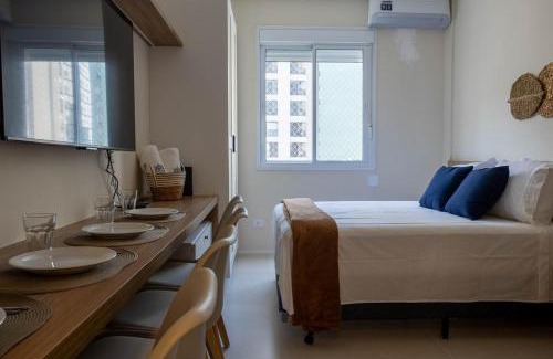Jose Menino Apartamento | Apto com Wi-Fi frente mar - Conforto e Comodidade