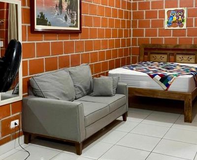 Maranduba Apartamento | Apto kitnet em condomínio com piscina, em Ubatuba