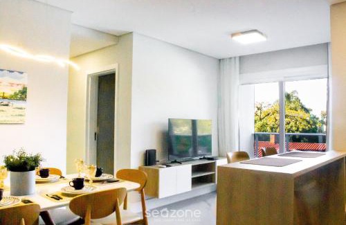Alto Ribeirao Apartamento | Apto moderno com piscina e churrasqueira CRR201