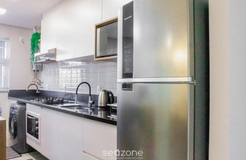 Alto Ribeirao Apartamento | Apto moderno com piscina e churrasqueira CRR201