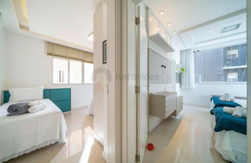 Castelo Branco Apartamento | Apto moderno e equipado Itapema PF2379