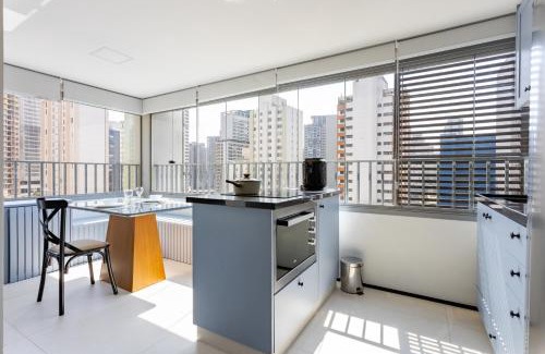 Santo Amaro Apartamento | Apto Moderno | Varanda Gourmet | Piscina | Gym