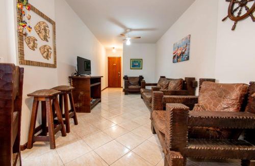 Barra Sul Apartamento | Apto Rústico com Vista Lateral do Mar KZ7271