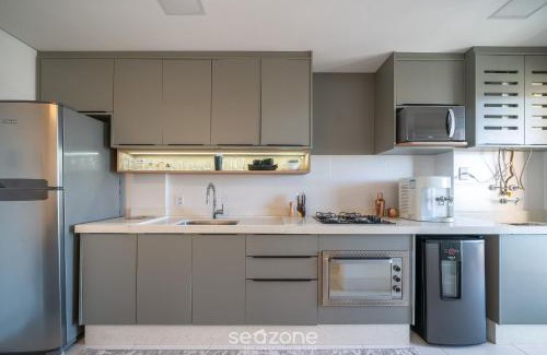 Itacolomi Apartamento | Apto Vista Mar c/Churrasq. 70m - VHB1104