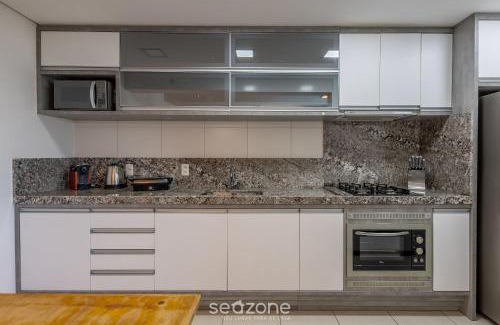 Itacolomi Apartamento | Apto Vista Mar com churrasqueira BBH1003