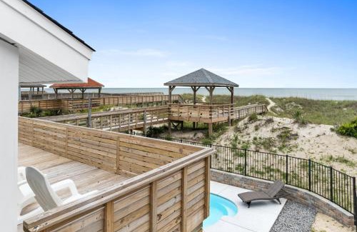 Ocean Isle Beach Casa | Aqualicious Ocean front, Private heated pool