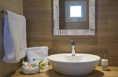 Pefkochori Apartamento | Aquamare Studios Pool and Seaview Escape