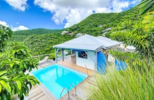 Almond Grove Villa | Aquamarine, private room in Villa Casa Blue pool sea view