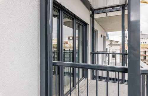 Zentrum-Nord Apartamento | Arbio I Yuma Studio S with balcony Leipzig Hauptbahnhof