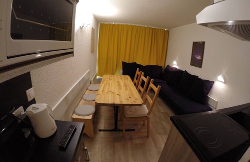 Arc-1800 Apartamento | Arc 1800 - Estudio con balcón al pie de las pistas para 5/6 pers.