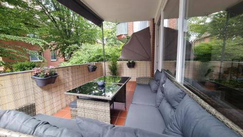 Geesthacht Apartamento | ARCHIPEL - Balkon - nahe Hamburg - Lounge - Smart TV - Parking