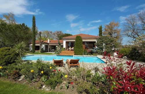 Saint-Jean Villa | Architect-designed villa in a garden paradise with 13x6 pool and tennis court