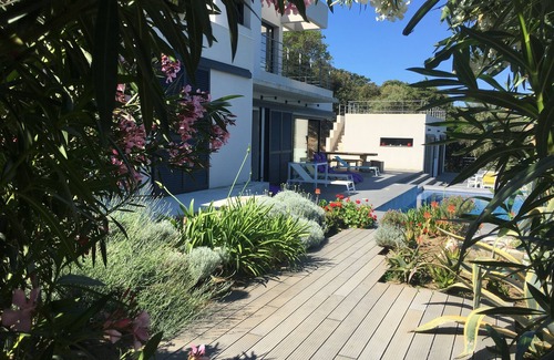 Belvedere-Campomoro Villa | Casa del arquitecto vista única del golfo de VALINCO - Clasificado amueblado 5 *****