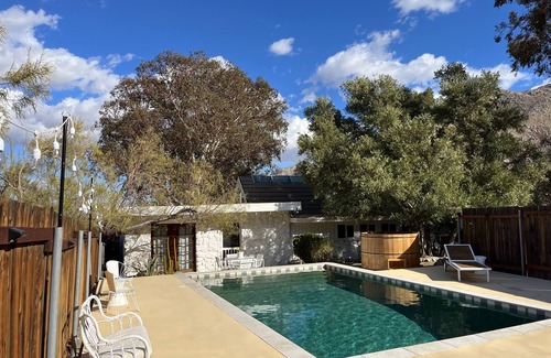 Palm Springs Casa | Architecturally stunning A-Frame desert home. Feat. Pool/Hot Tub/Artist Studio.