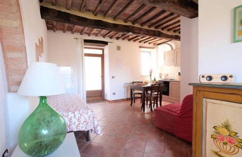 Montieri Apartamento | Apartamento Arco en Travale - 3 personas, 1 dormitorios