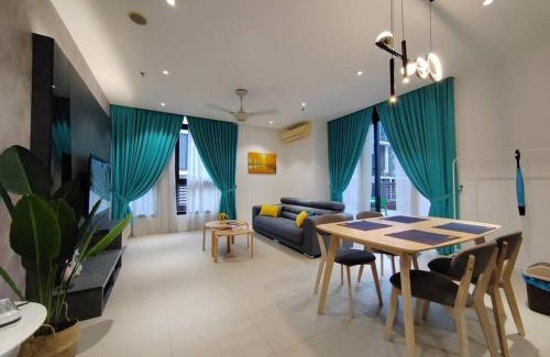 Mont Kiara Apartamento | Arcoris Mont Kiara 11# Deluxe One Bedroom with Private Terrace #1-3Pax KL City