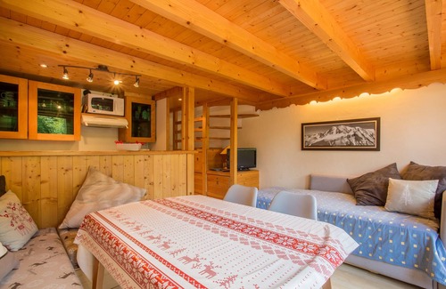 Argentiere Apartamento | Argentiere encantador Duplex, al sur de las pistas