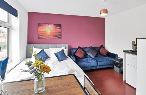 Norwood Green Apartamento | Argyll Rooms 3 Self-Contained Studio with En-Suite