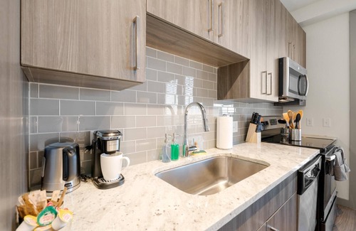 Central Arlington Apartamento | Arlington Designer Studio Apartment