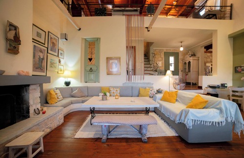 Serres Villa | Armonia- Rustic private villa with panoramic views