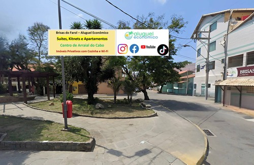 Centro Cabina | Arraial do Cabo - Apt 04 - Brisas do Farol - Economical Rent