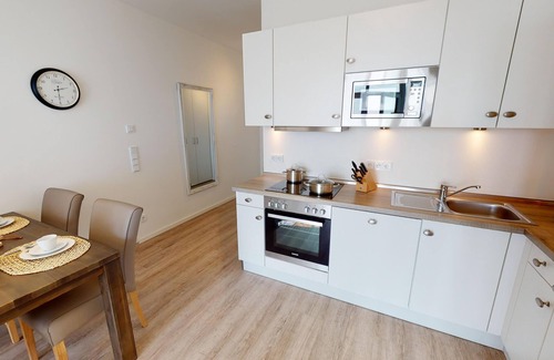 Pelzerhaken Apartamento | Arrive and feel good - your Baltic Sea apartment C-07 for 4 people + dog with sea view.