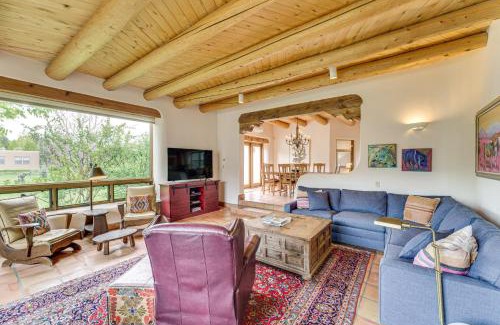 Arroyo Seco Casa | Arroyo Seco Adobe with Hot Tub Near Taos Ski Valley!
