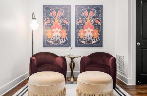 Downtown Omaha Apartamento | Art Deco Dream Chic 1BR in Midtown