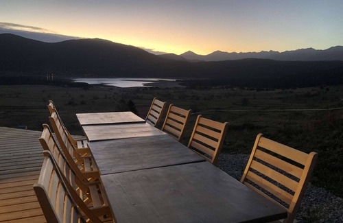 Les Angles Chalet De Esquí | Artik Chalet vue à 180 ° et Piscine