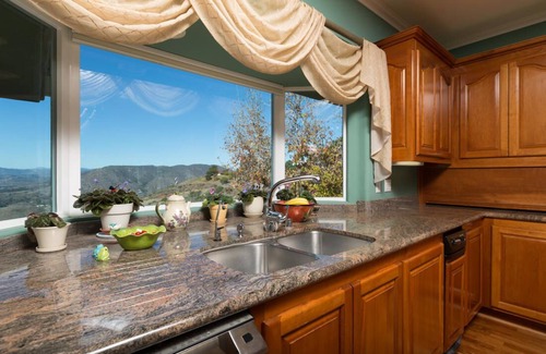 Fallbrook Casa | Artist-Designed Mountain-top Retreat with View, Garden, Orchard, Lawn & Steinway